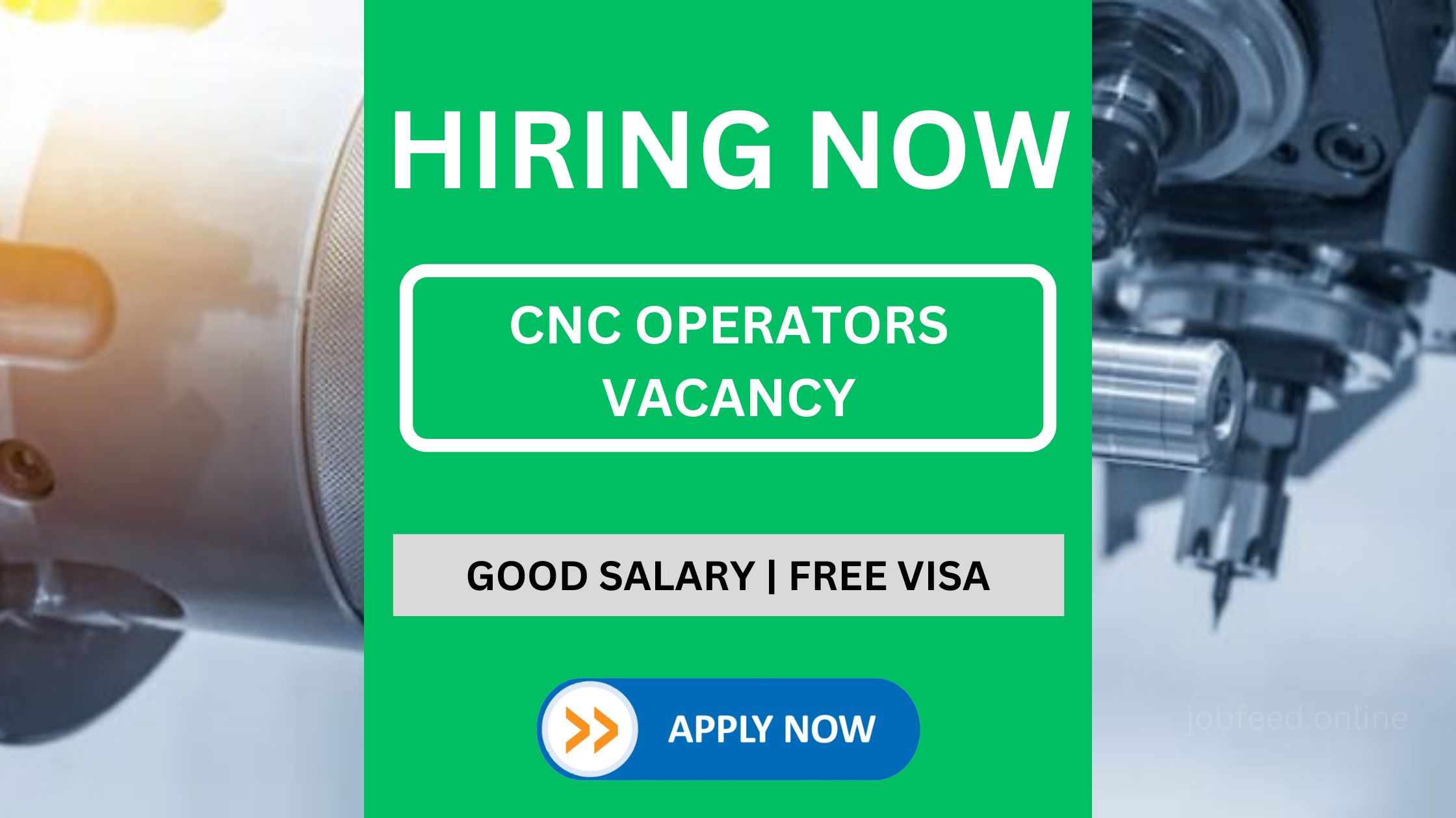 CNC Operators Vacancy - 21 April 2023 Update