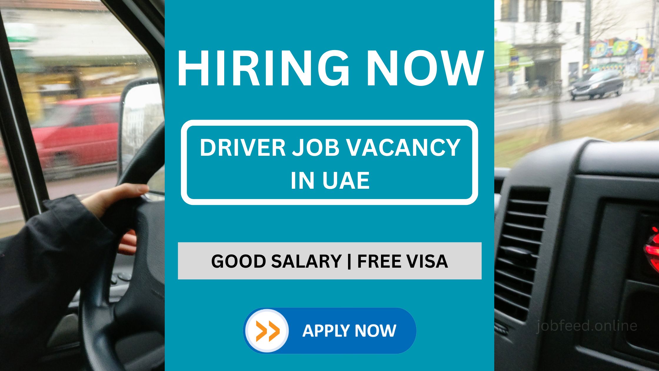 UAE میں ڈرائیور کی نوکری کی آسامی - عمر کی حد 18 سے 35