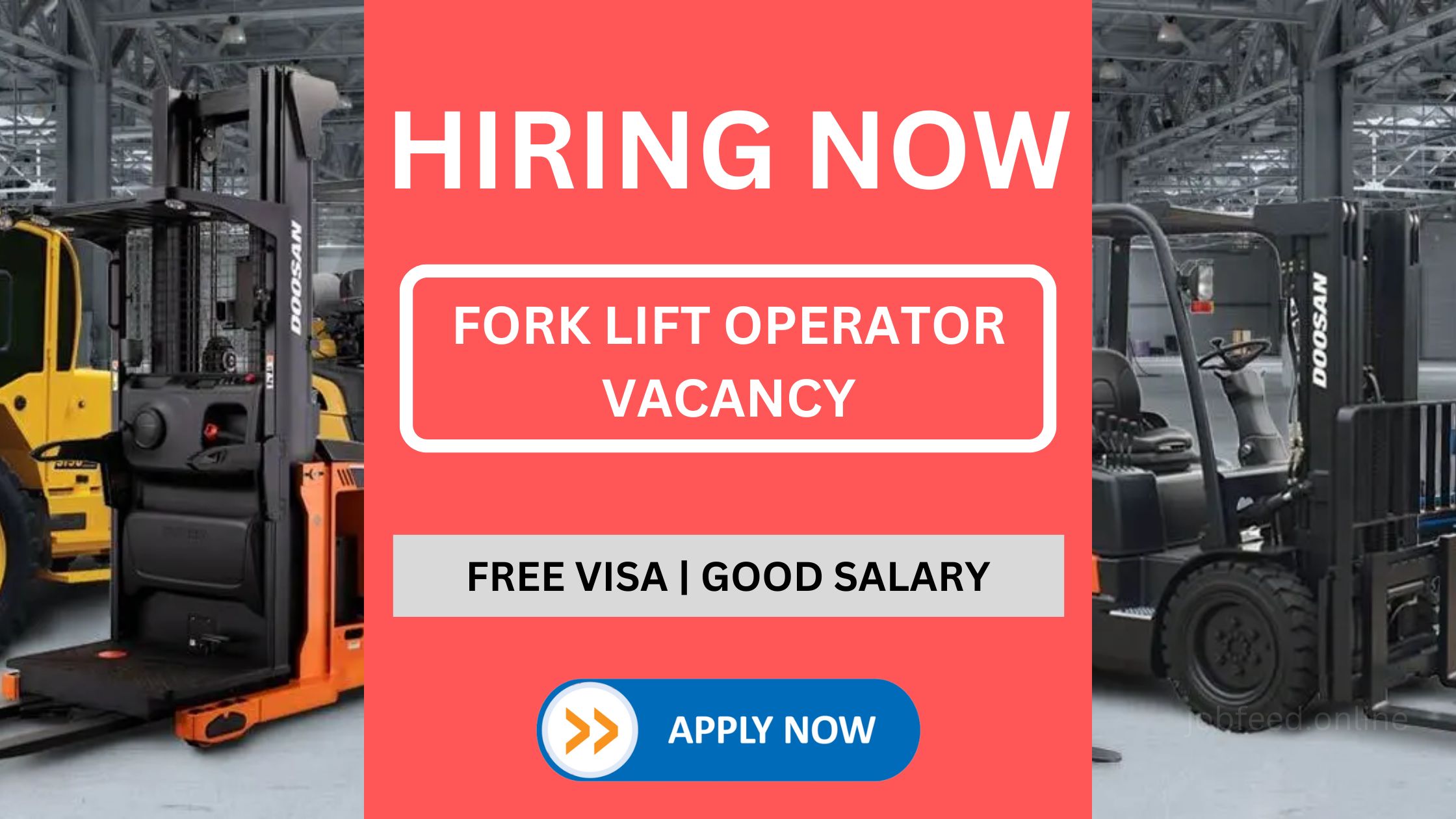 Fork Lift Operator Vacancy - Experience Mandatory