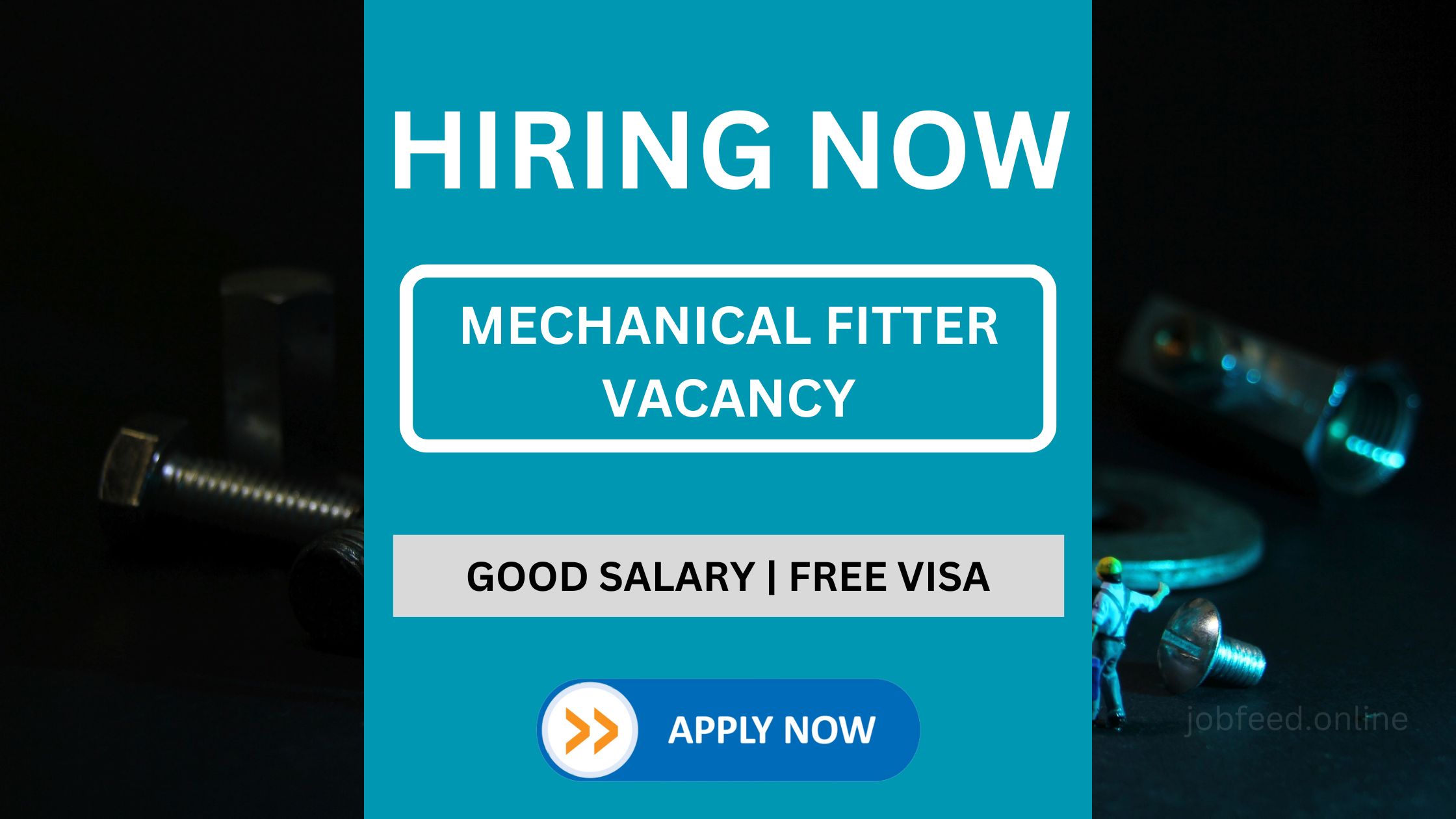 Mechanical Fitter Vacancy with Salary AED 3,500 Per Month