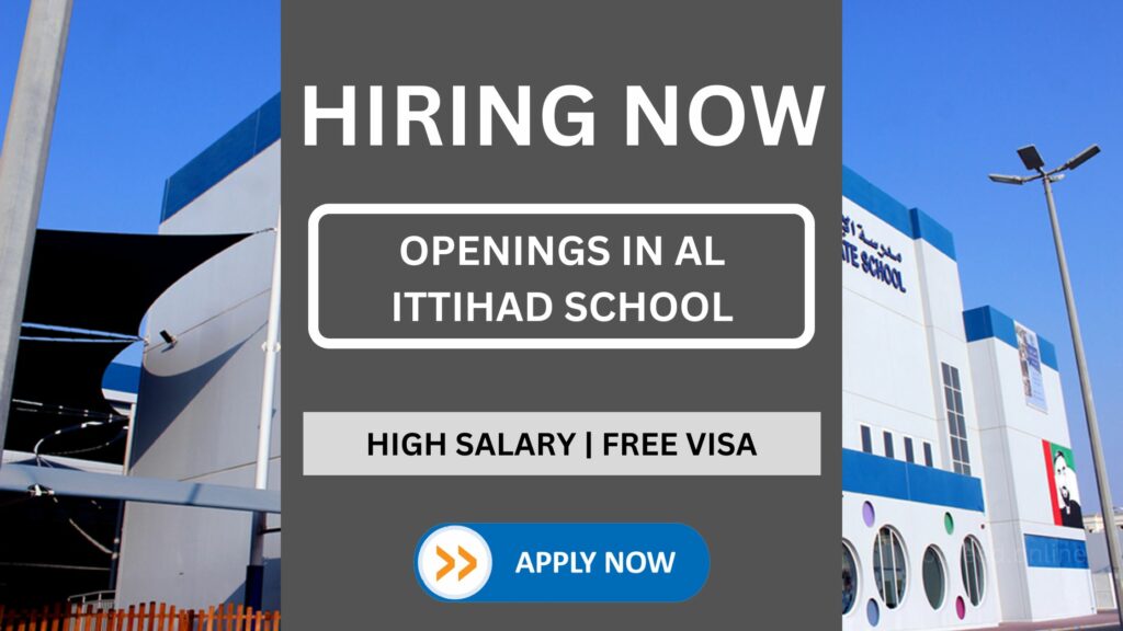 10 Vacancies in Private School UAE