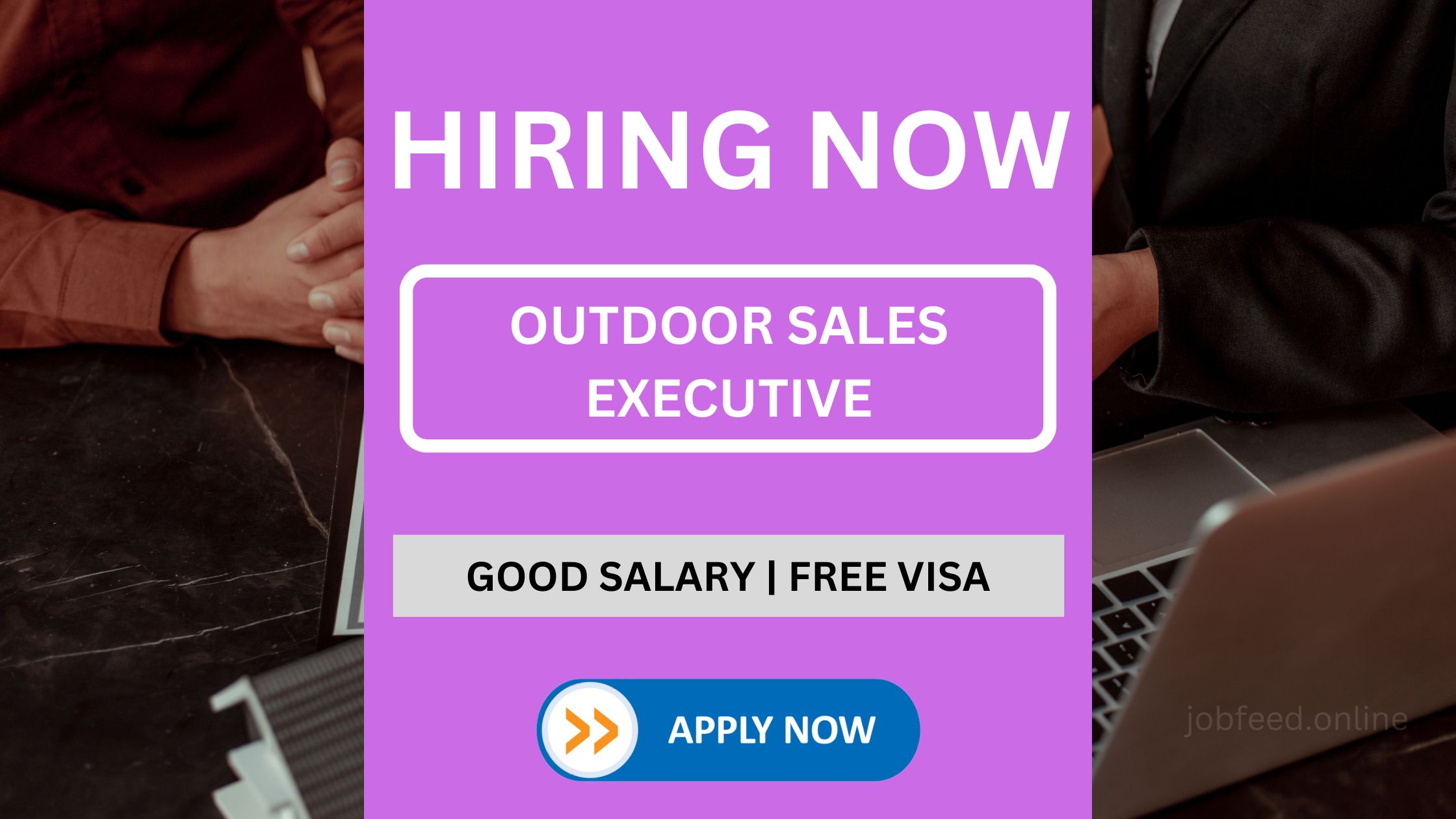 Outdoor Sales Executive Vacancy - Salary Package of 4500 AED