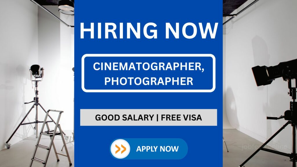 पेशेवर सिनेमैटोग्राफर, फ़ोटोग्राफ़र, और 2 और नौकरियां