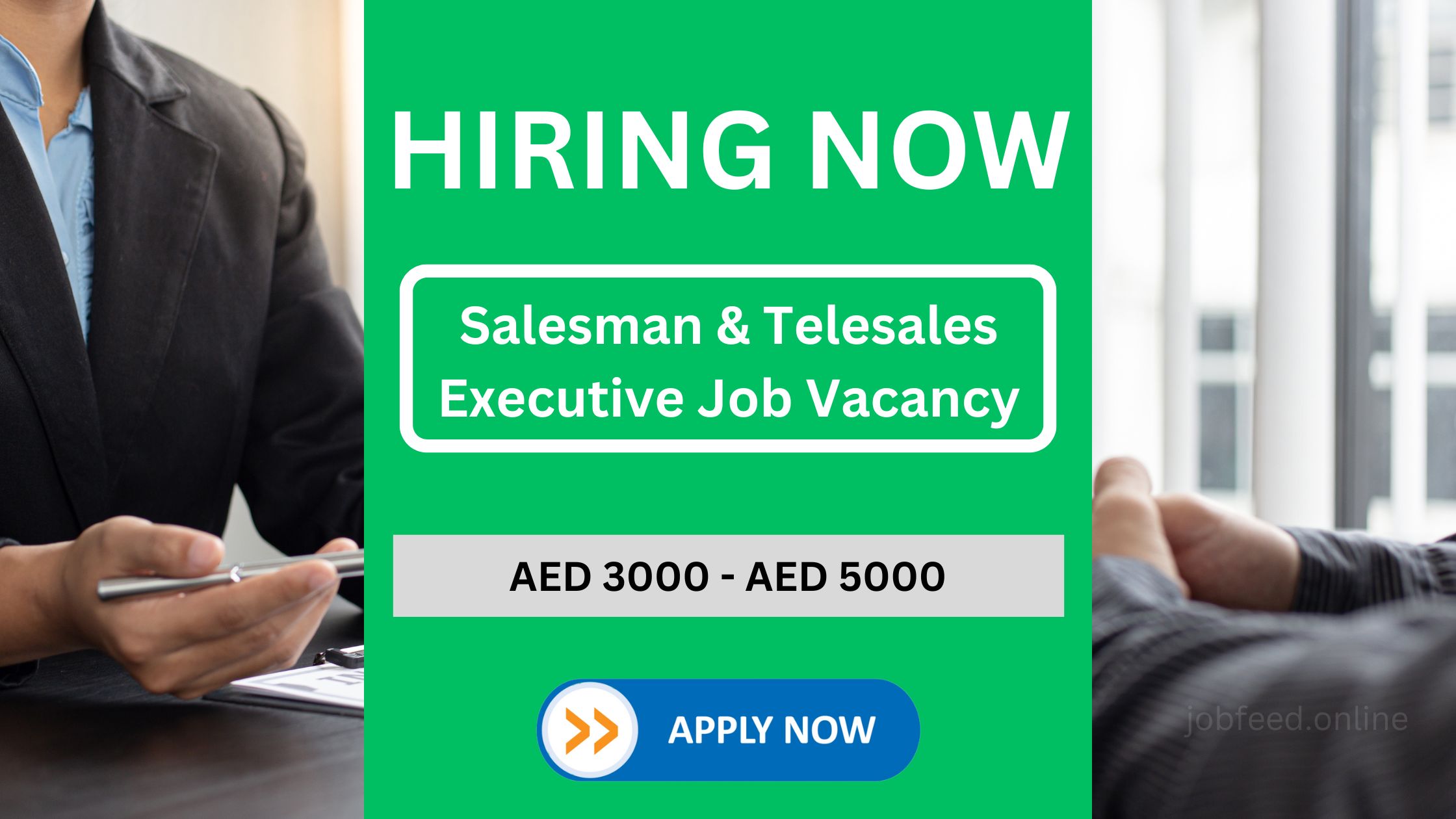 Salesman & Telesales Executive Job Vacancy for Indian Nationalities