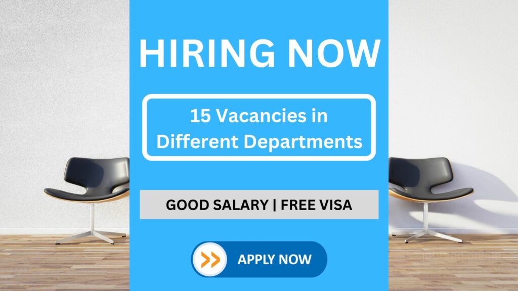 15 Vacancies in Different Departments - Career in Millennium Airport Hotel 2023