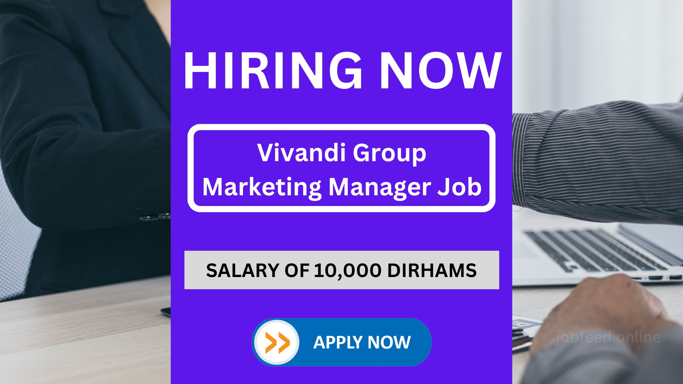 विवांडी ग्रुप ने 10,000 दिरहम के वेतन के साथ मार्केटिंग मैनेजर नौकरी रिक्ति की घोषणा की