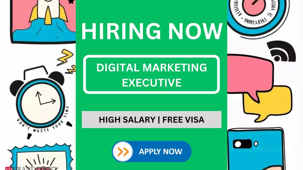 Digital Marketing Executive Vacancy with Salary Upto 3000 AED