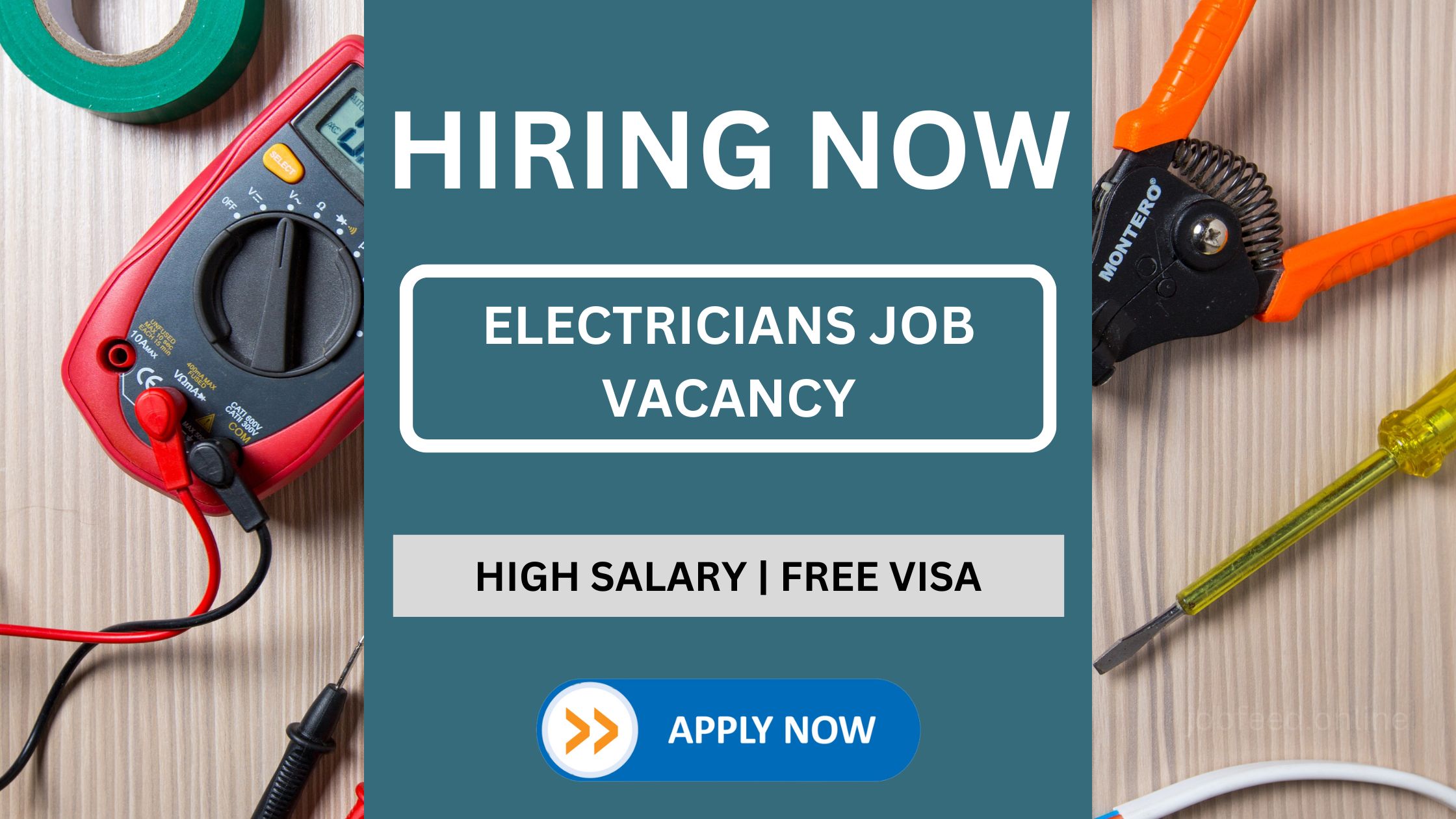 Electricians Job Vacancy - 04 May 2023 Update