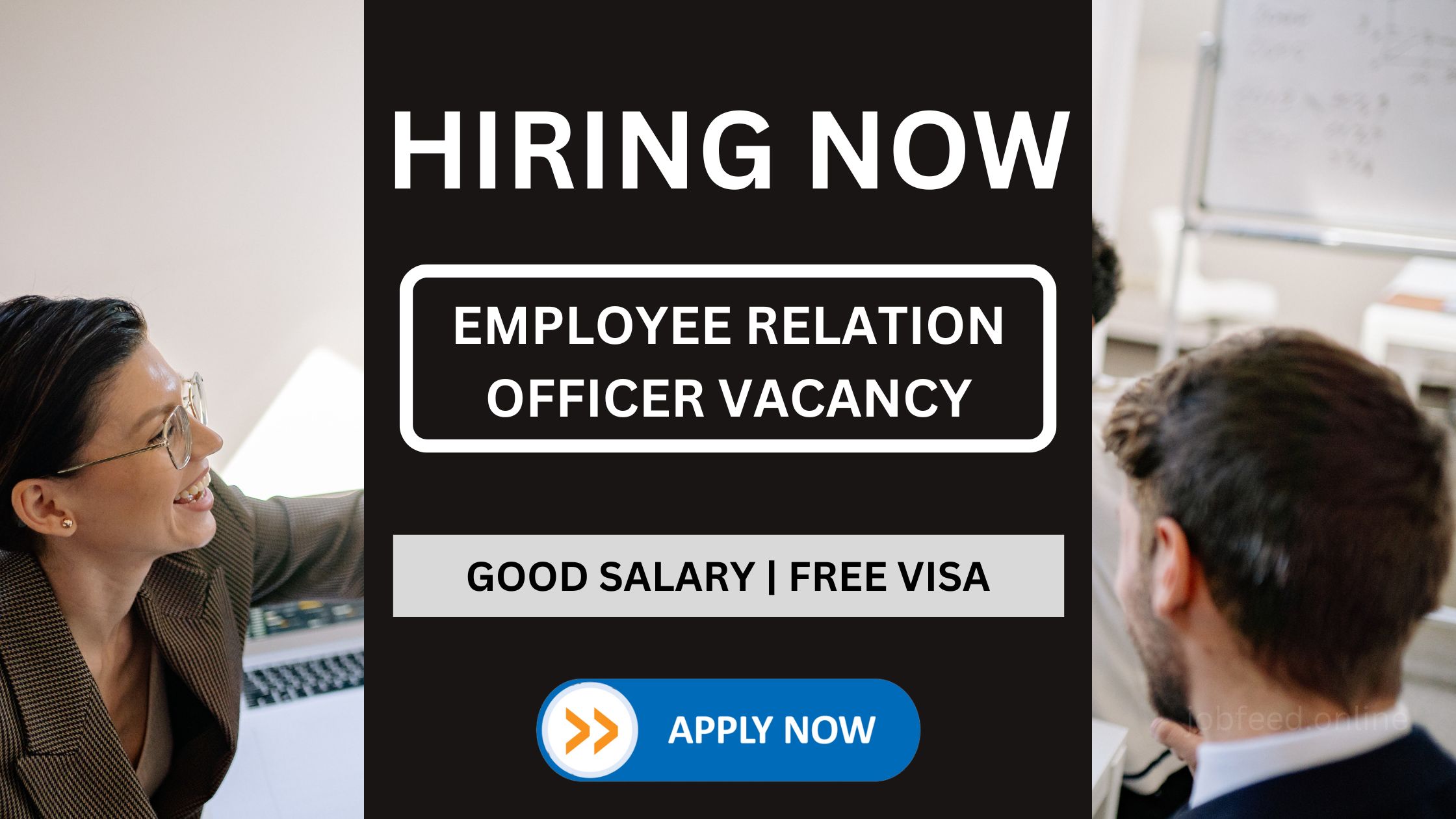 Employee Relation Officer Vacancy - Minimum of 3 years of proven work experience
