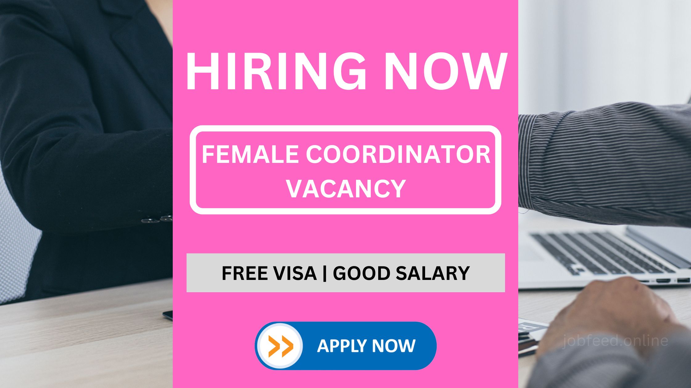 Female Coordinator Vacancy - Work From Home | Freshers can also apply