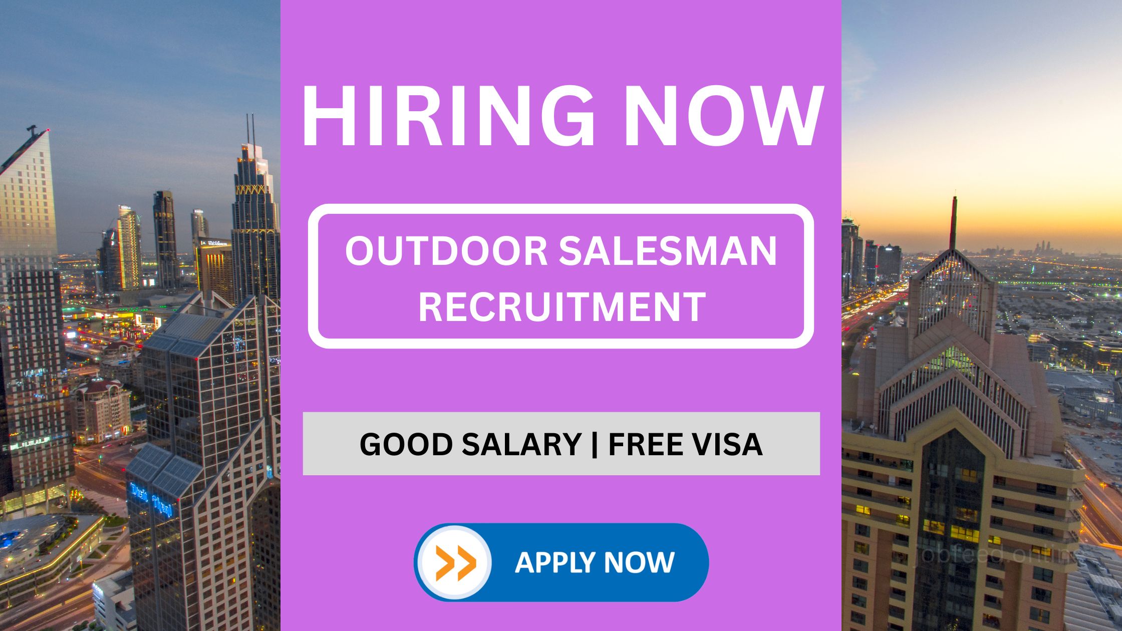 Outdoor Salesman Recruitment - UAE Driving License Required