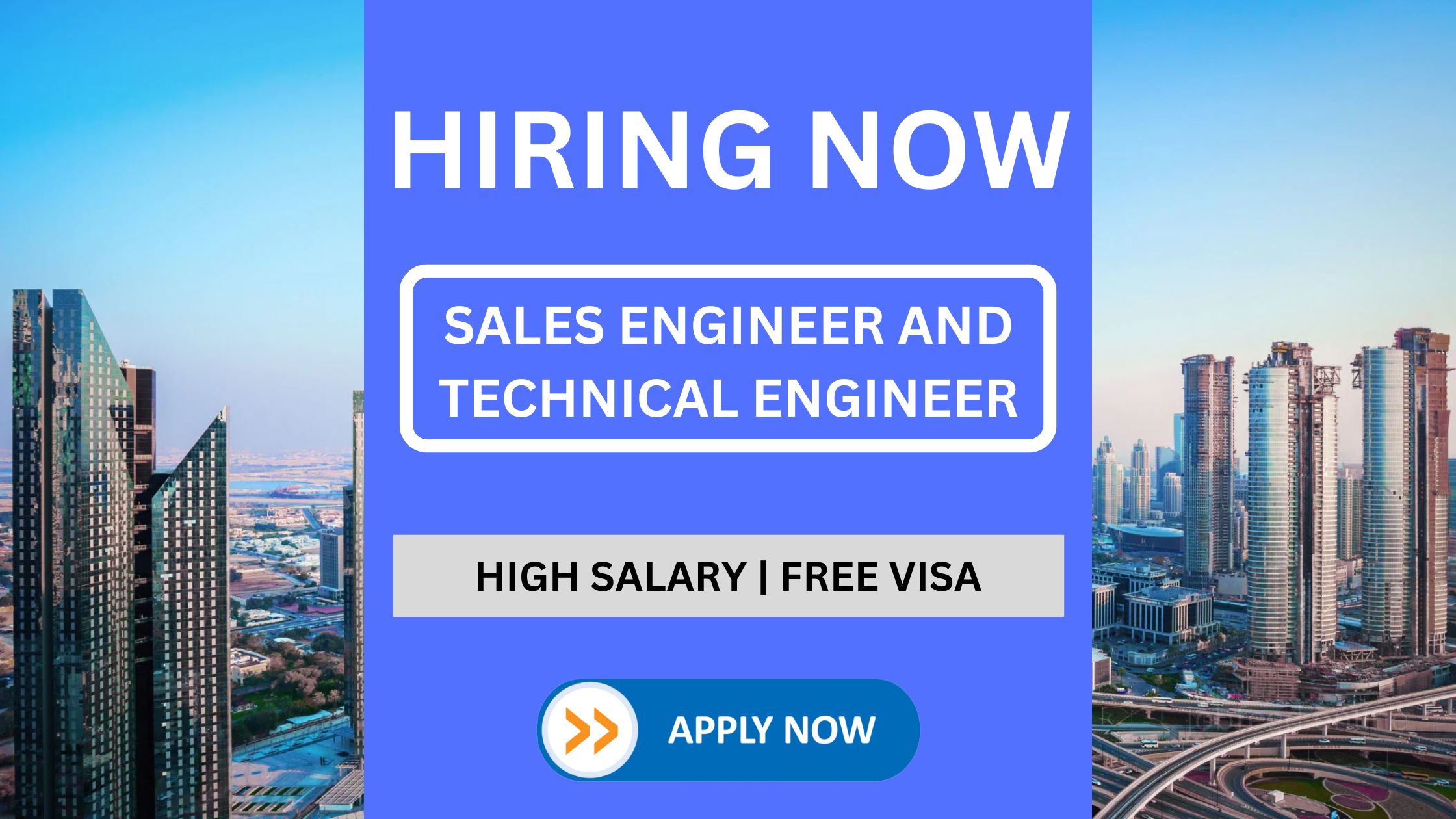 Sales Engineer and Technical Engineer Vacancy