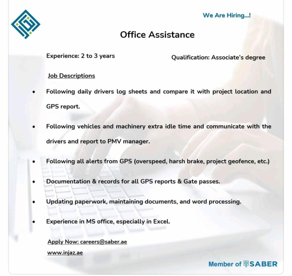 Office Assistance Jobs
