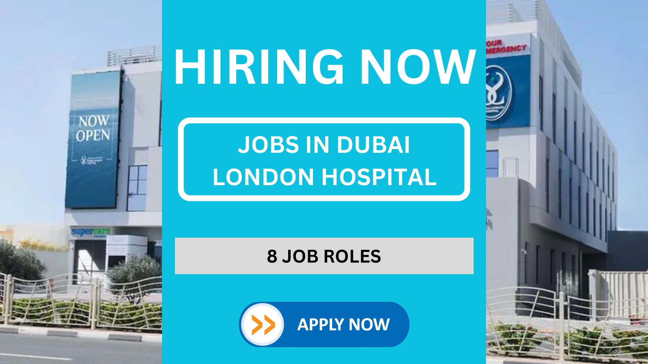 فرص عمل في مستشفى دبي لندن ، الإمارات العربية المتحدة: أدوار مثيرة في الرعاية الصحية