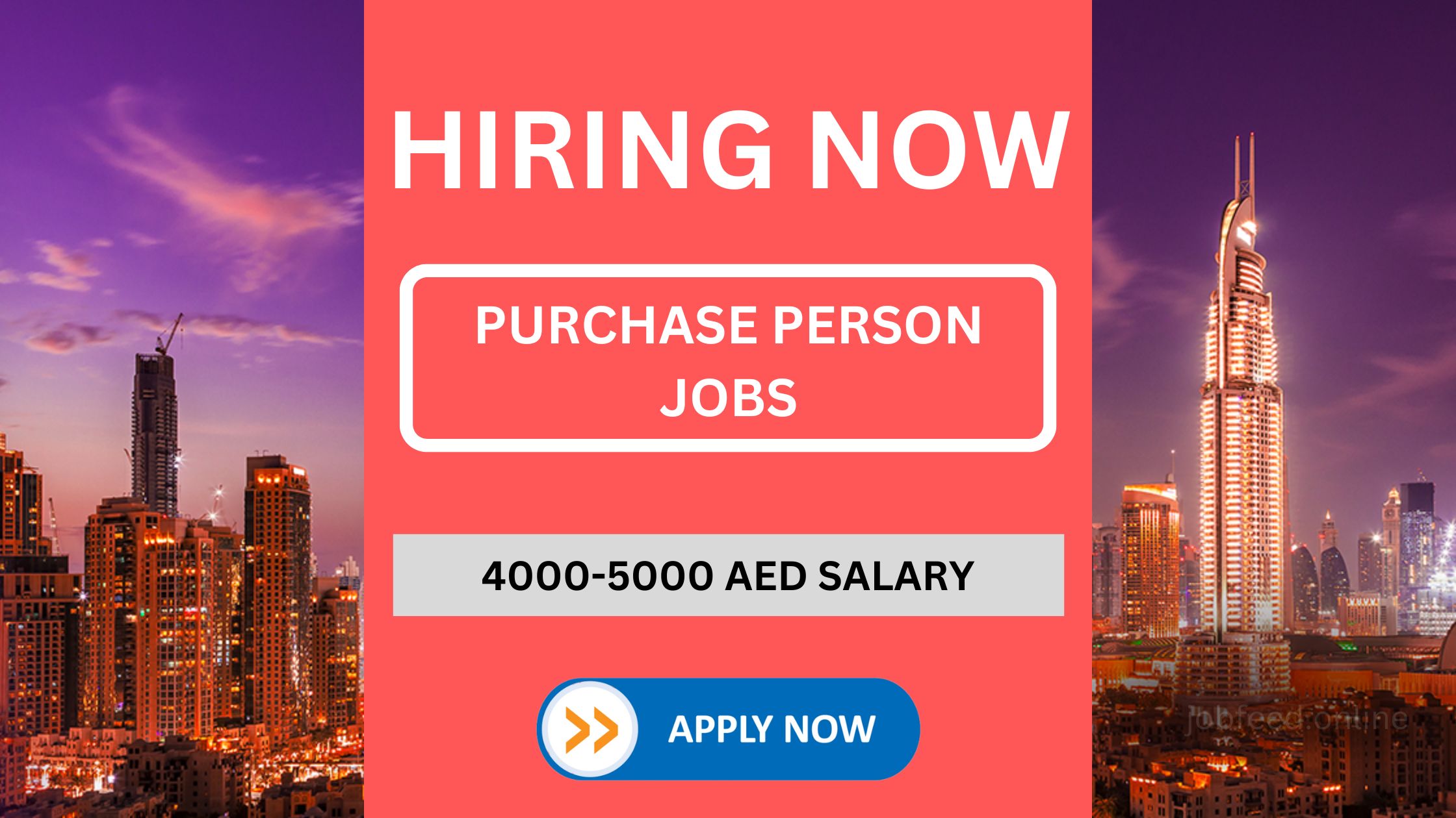 Purchase Person Needed for FMCG Company in Dubai and Abu Dhabi