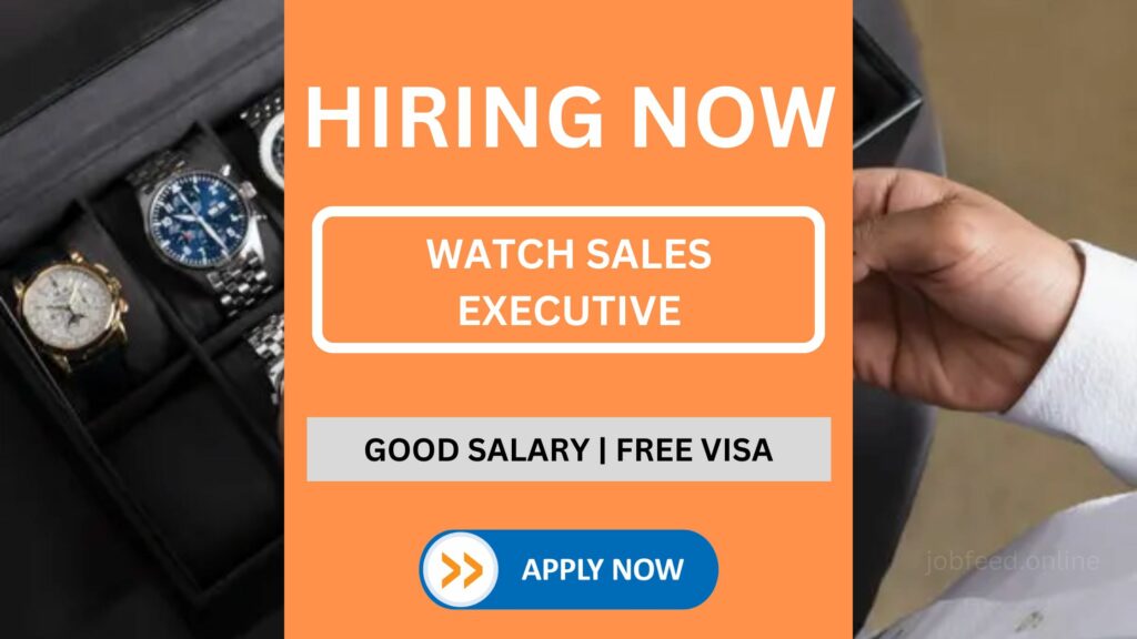 Sales Executive with Attractive Benefits and Accommodation: UAE Job