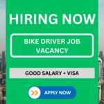Bike Driver Job Vacancy in UAE
