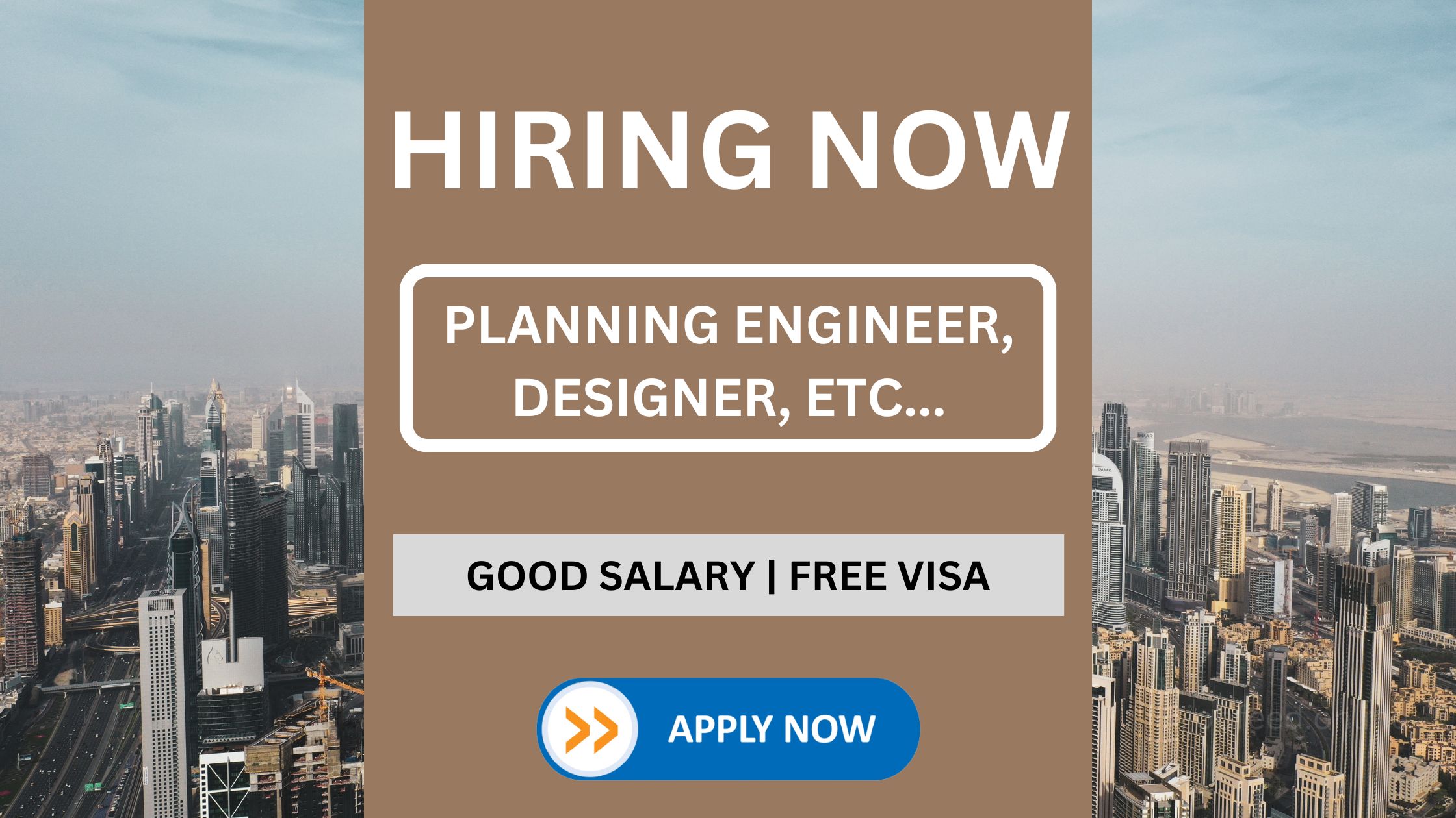 Planning Engineer, Designer, Material Controller, Quantity Surveyor Vacancies in UAE