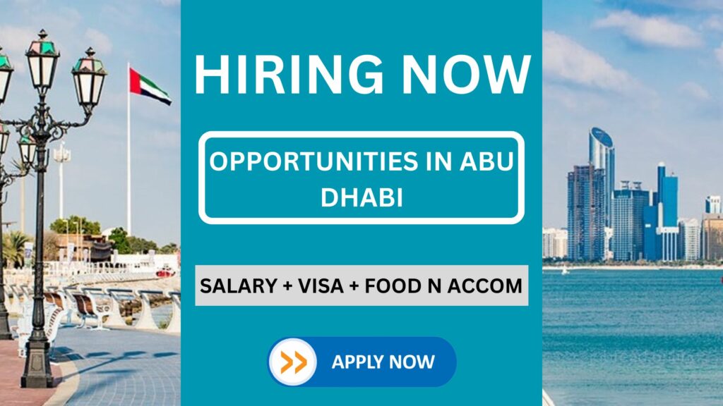 Employment Opportunities in Abu Dhabi: Masons, Carpenters, Steel Fabricators, and Laborers Wanted