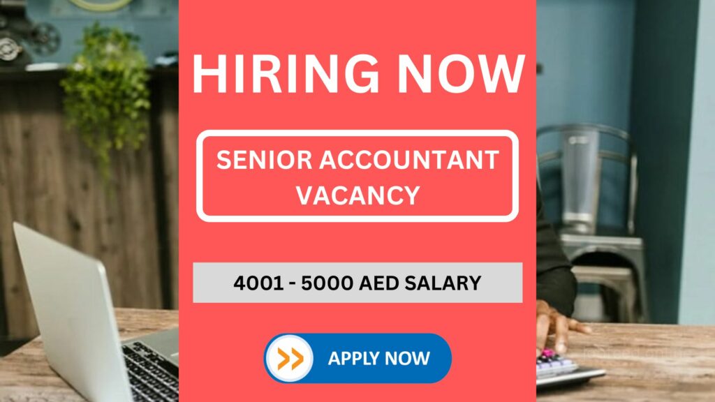 Accountant Job Vacancy In Dubai