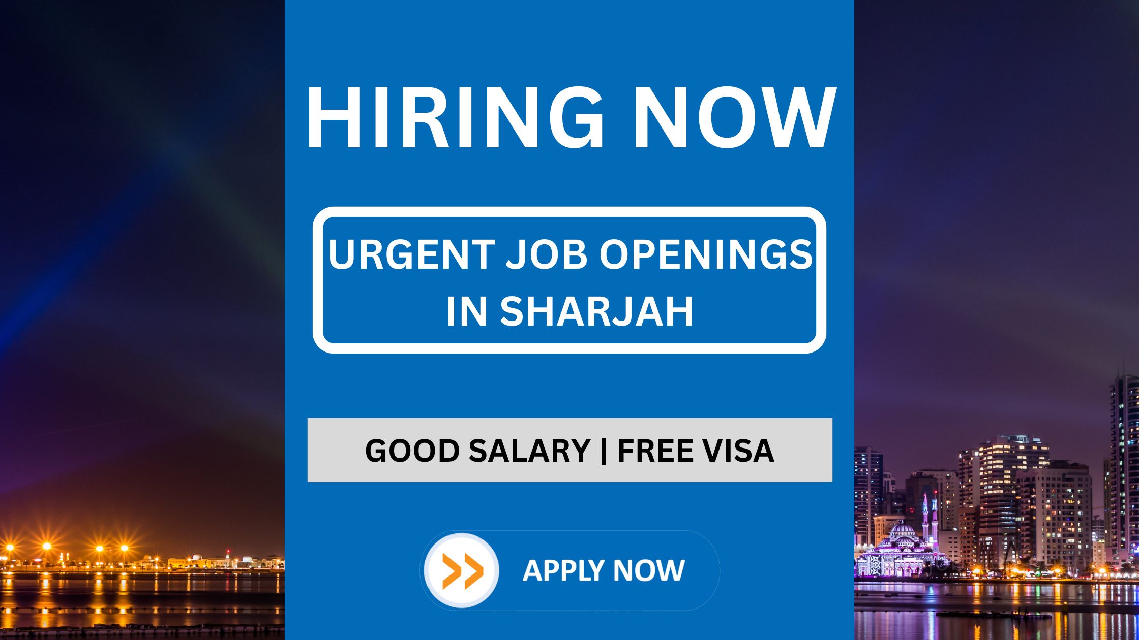 Urgent Job Openings in Sharjah for Aluminum & Glass and M.S. Steel Works