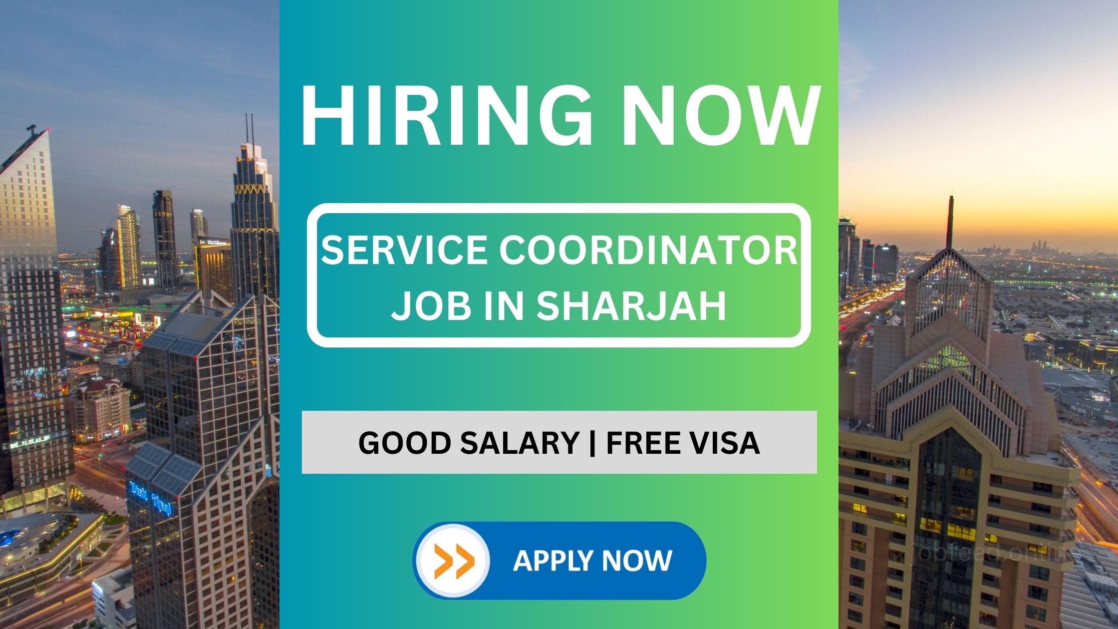 Service Coordinator job in Sharjah