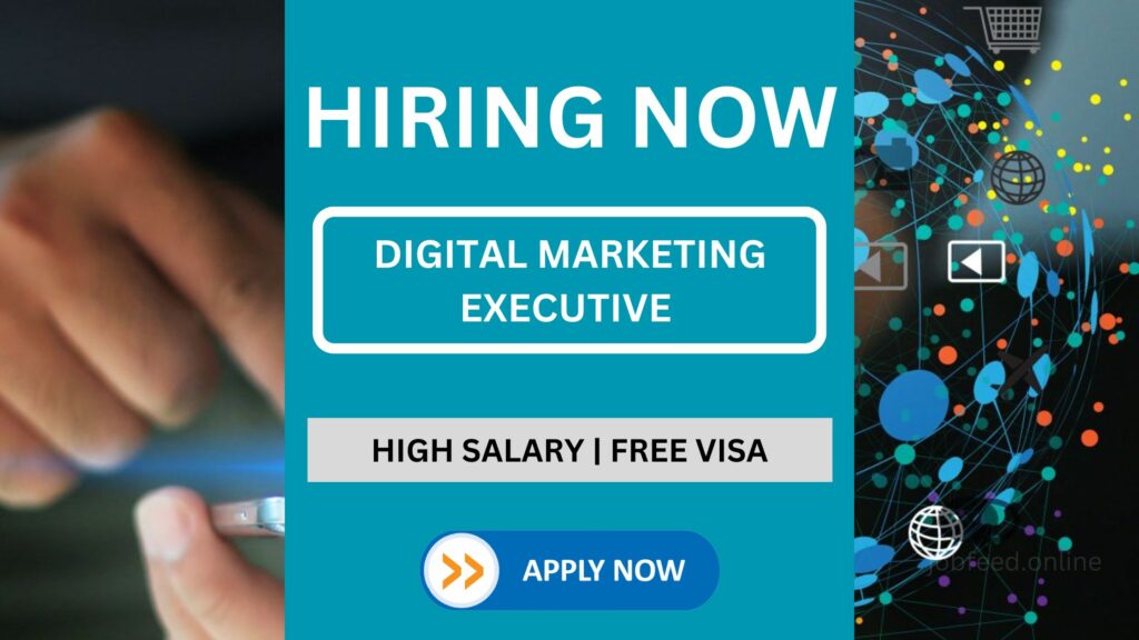 Digital Marketing Executive Job Vacancy In Dubai