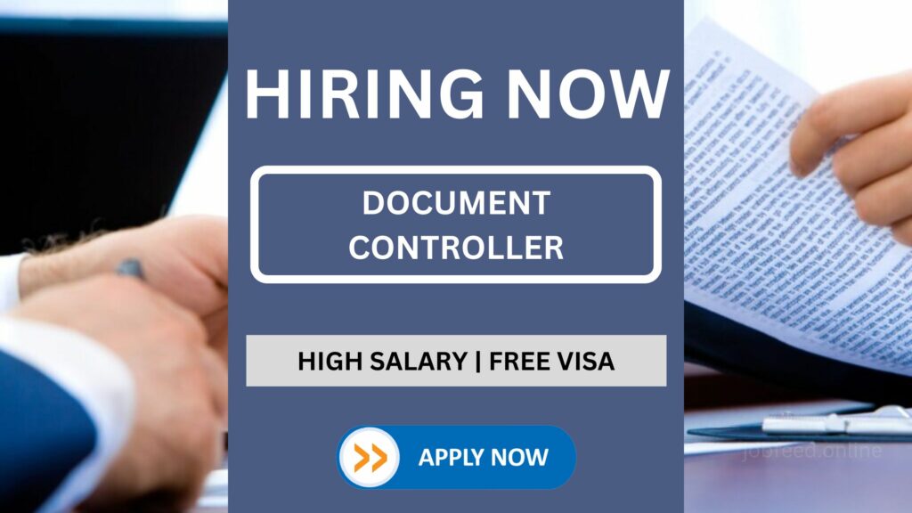 Document Controller Vacancy in Dubai