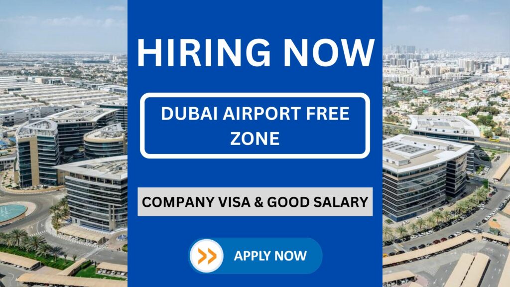 Job Vacancy in Dubai Airport Free Zone (DAFZA) | Supply Chain Specialist Cum Accounts