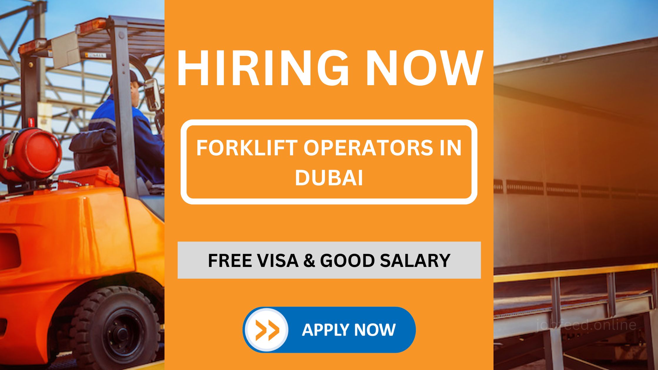 Job Opportunity: Forklift Operators in Dubai