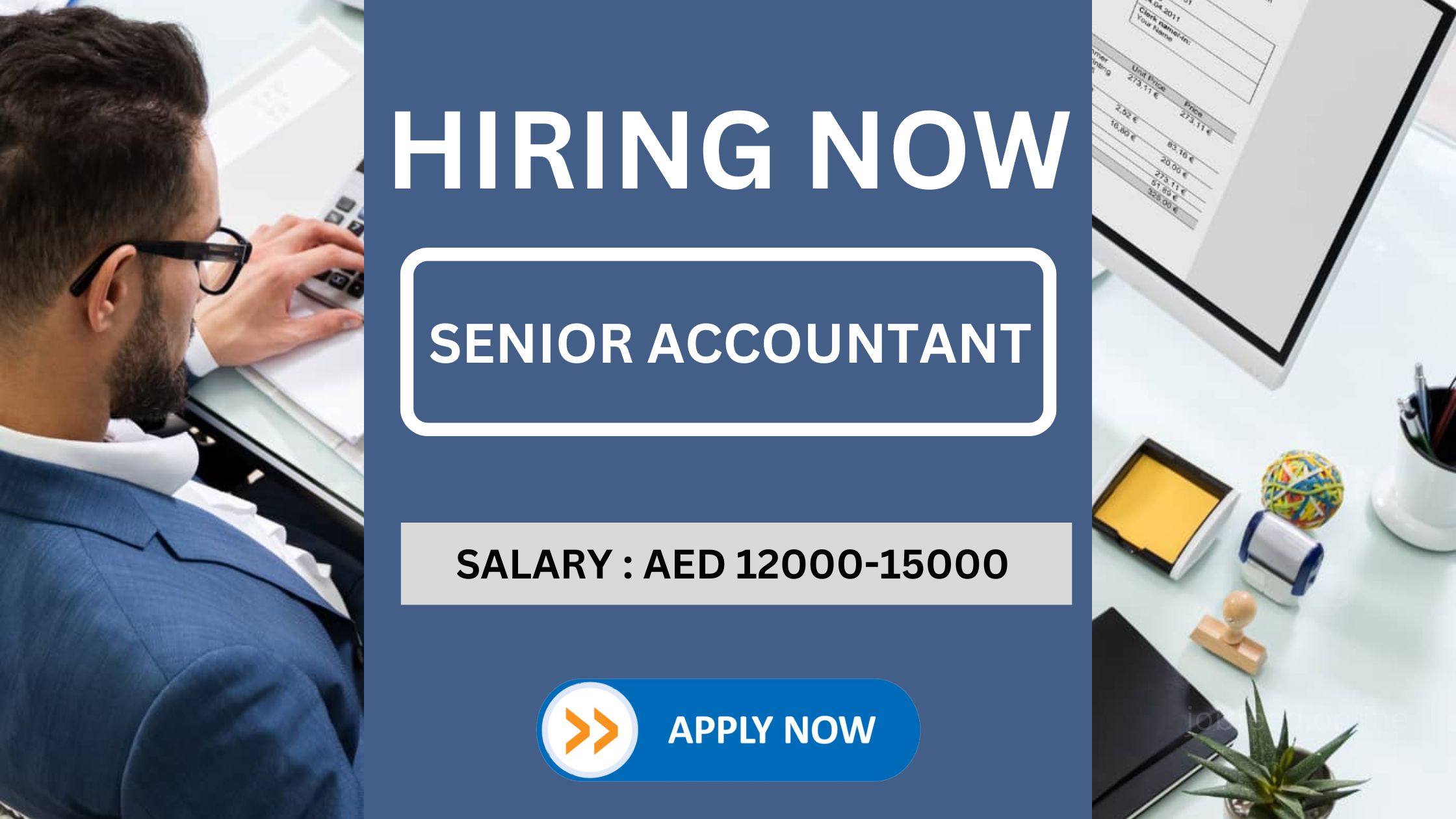 Senior Accountant Vacancy In Abu Dhabi | AED 12,000-AED 15,000 Per Month