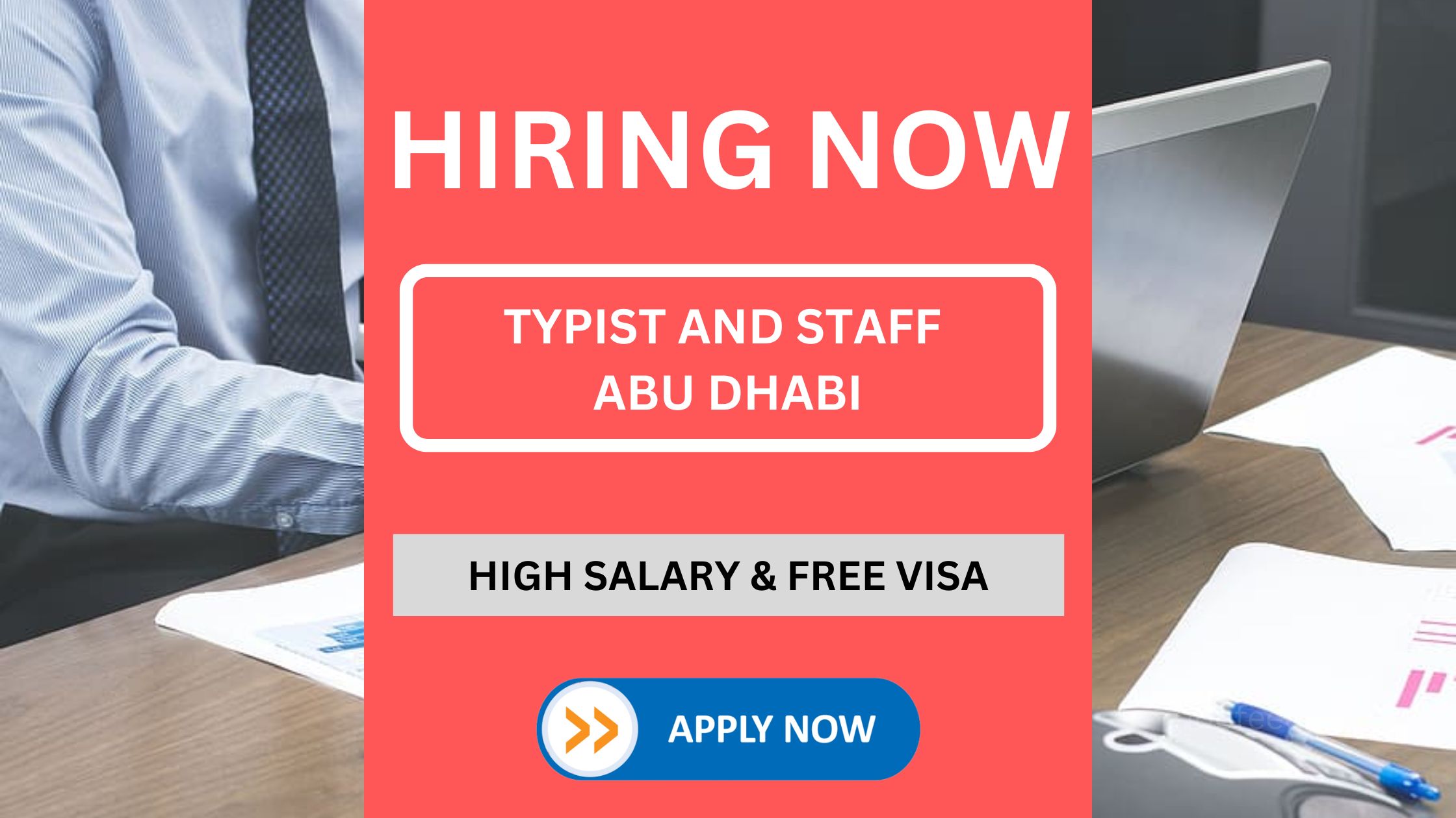 ابوظہبی کی اقتصادی ملازمتوں کے لیے سفر کے 2 سال کے تجربے کے ساتھ فوری طور پر ٹائپسٹ اور اسٹاف کی خدمات حاصل کرنا