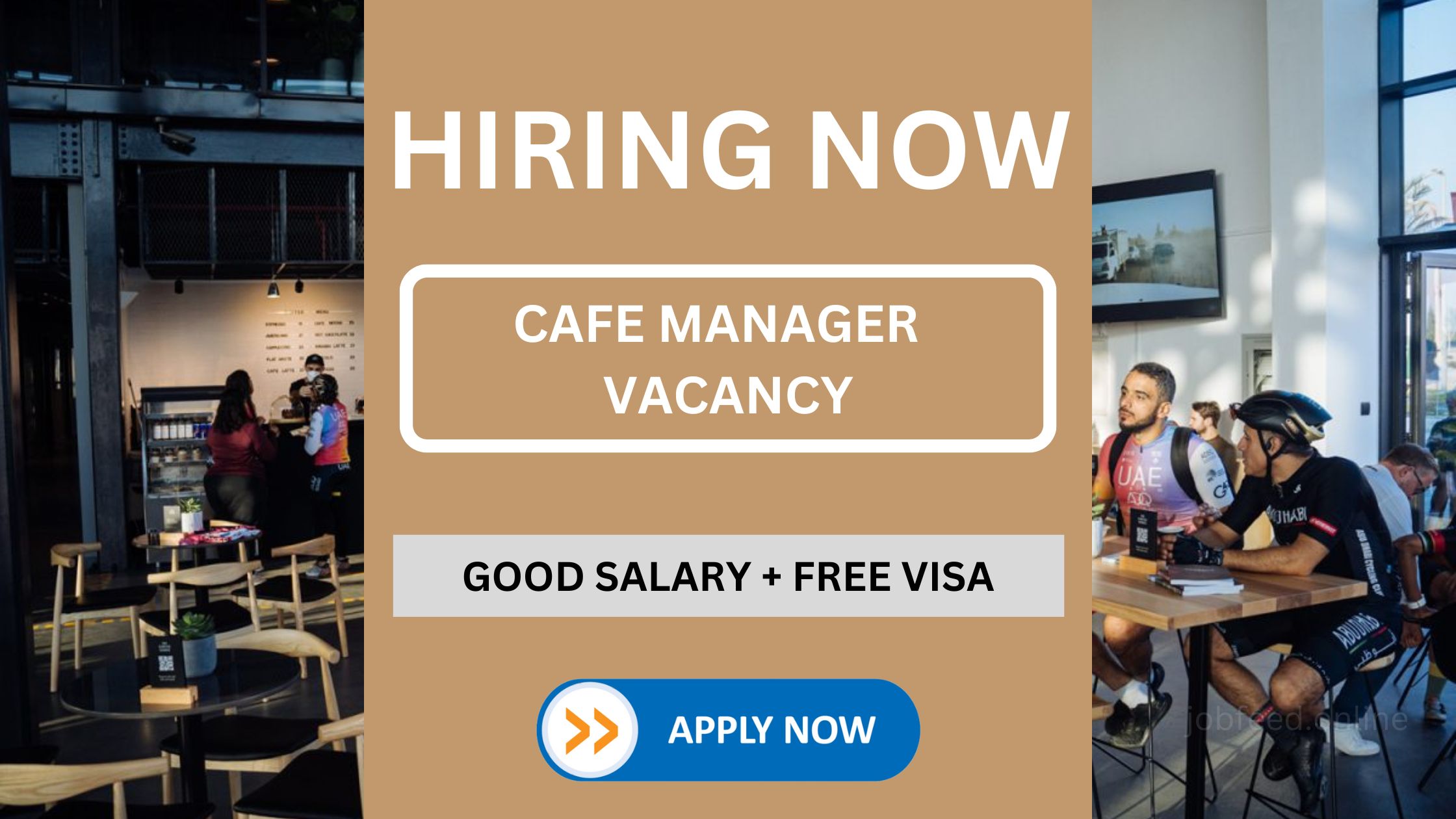 Cafe Manager JOB IN UAE