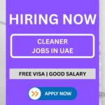 Cleaner JOBS IN UAE