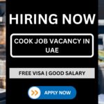 Cook JOB vacancy in uae