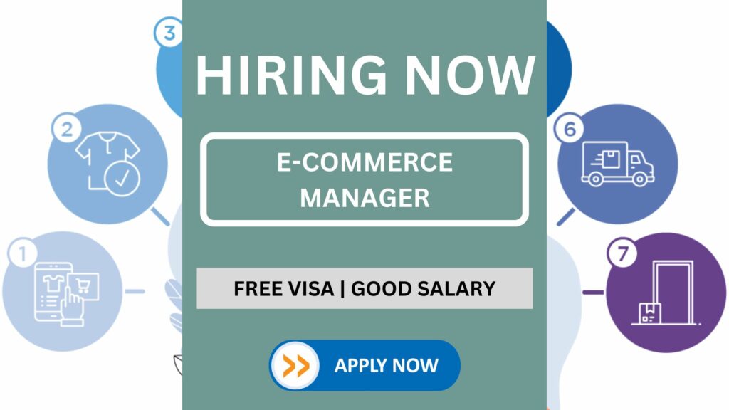 Job Opportunity: E-Commerce Manager - Pharmacy Location: Sharjah Requirements: Experienced E-Commerce Manager for a pharmacy. Contact Details: For further inquiries or to apply, please contact 0545089289.