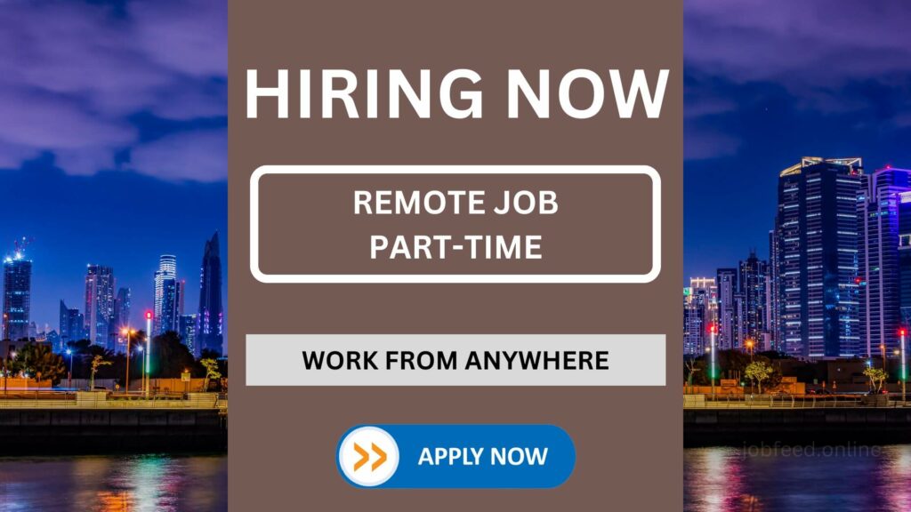 remote job part-time job